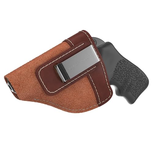 Suede Leather Revolver Holster for .38 Special & J Frame Revolvers G200