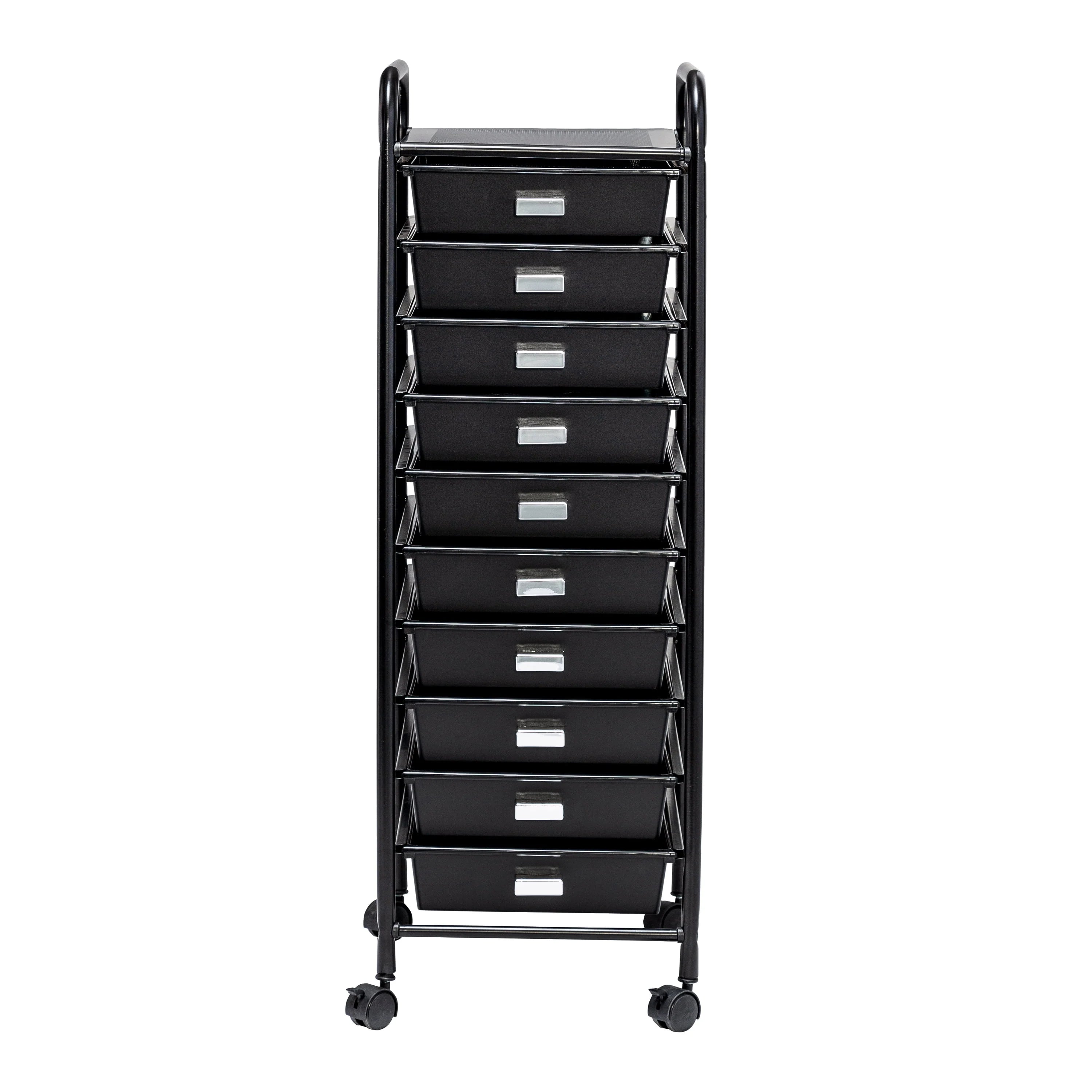 10-Drawer Multi-Color Rolling Cart A849