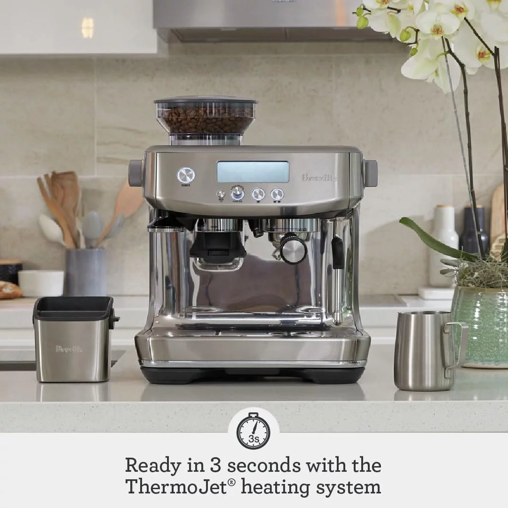 Medium Brushed Stainless Steel Espresso Machine R67660