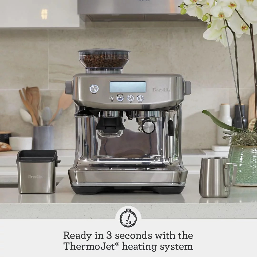 Medium Brushed Stainless Steel Espresso Machine R67660