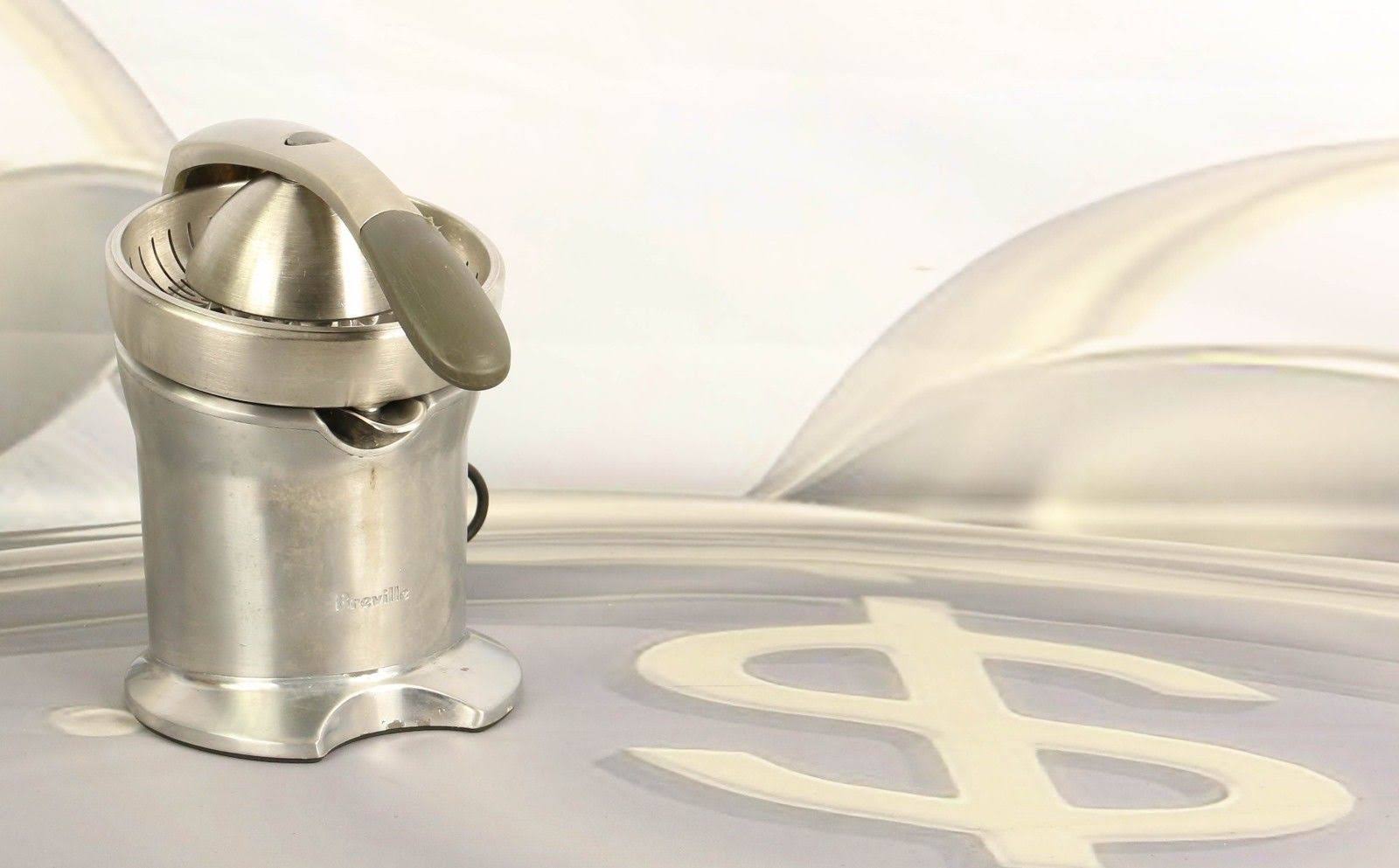 Die-Cast Stainless-Steel Motorized Citrus Press O641504