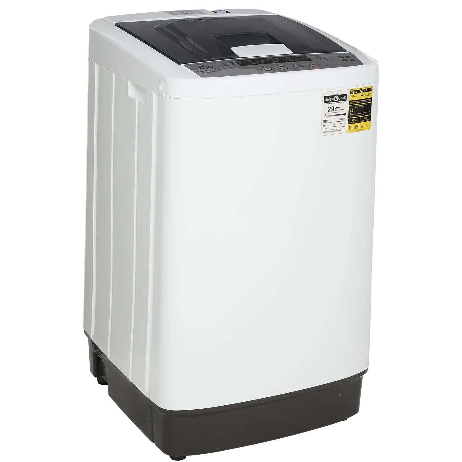 17.8 lb. Capacity Portable Washer and Dryer Combo with Clear Lid T73703