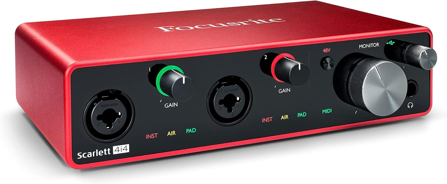 4x4 USB Audio Interface T209918
