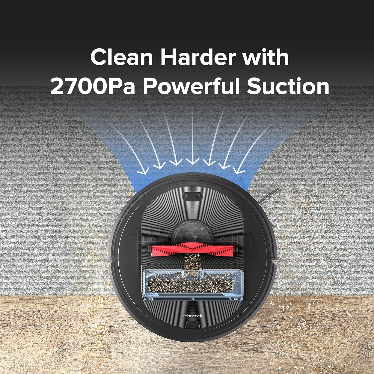 Robot Vacuum with Self-Empty Dock, 2700Pa Max Suction, 180mins Max Run-Time S85938