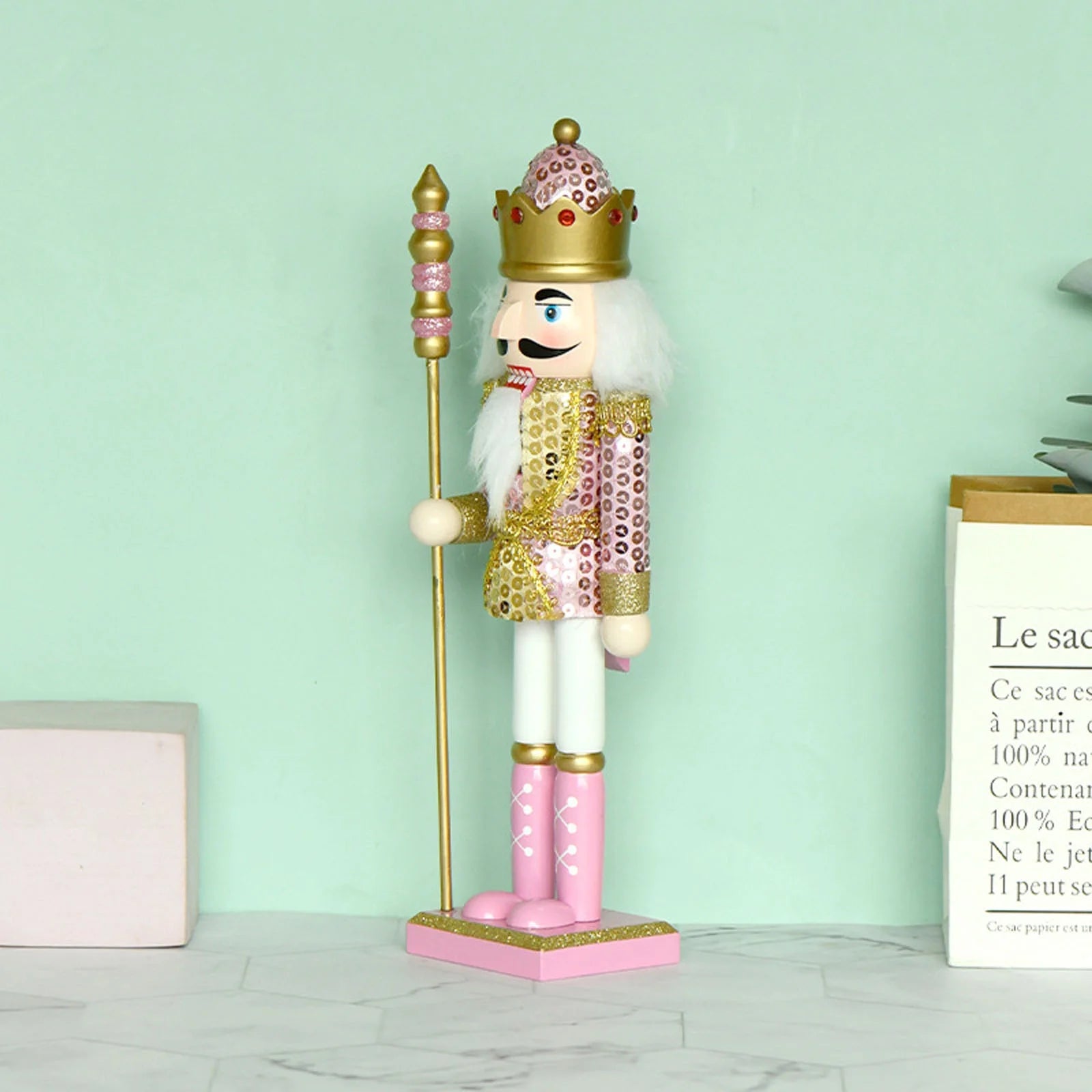 King Nutcracker Soldier Ornament Doll L565