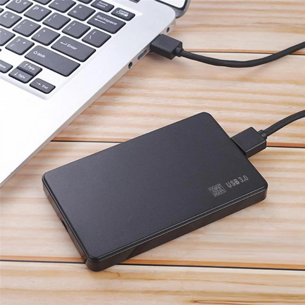 2.5In to USB 3.0 Solid State Enclosure Mobile Hard Disk Cassette with Cable Y899578