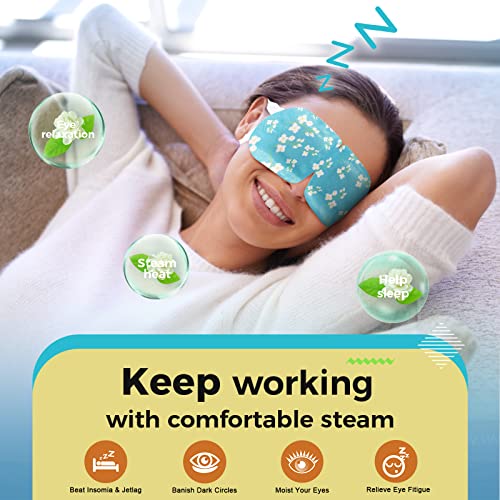16 Packs Lavender Heated Steam Eye Mask X168