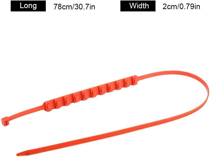 20pcs Nylon Anti Skid Tire Chains with Gloves D84118