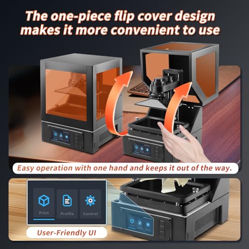 Mini Resin 3D Printer with 5.5" 2K LCD Curing Screen, Printing Size 115 x 65 x 110 mm Q63284