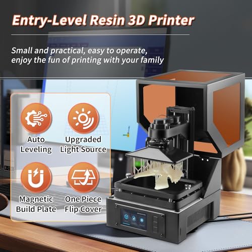 Mini Resin 3D Printer with 5.5" 2K LCD Curing Screen, Printing Size 115 x 65 x 110 mm Q63284