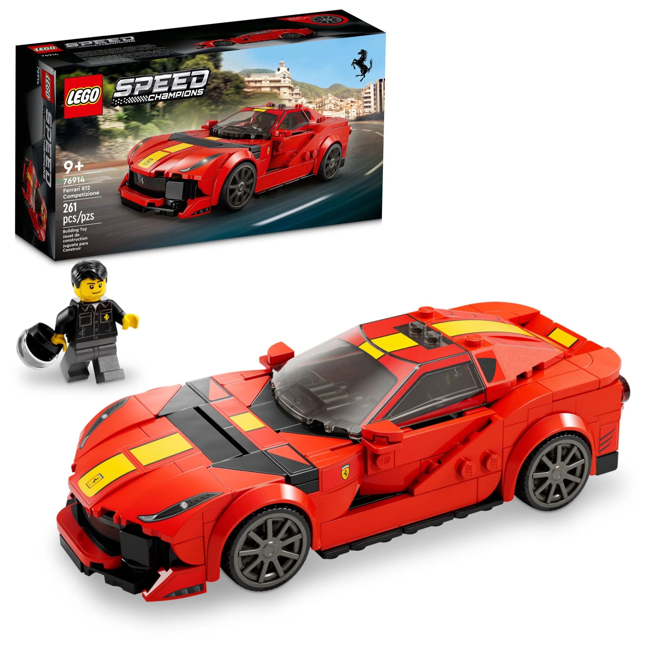 Sports Red Race Car Building Kit G426