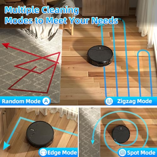 Robot Vacuum and Mop Combo with Large Capacity Dustbin D698385