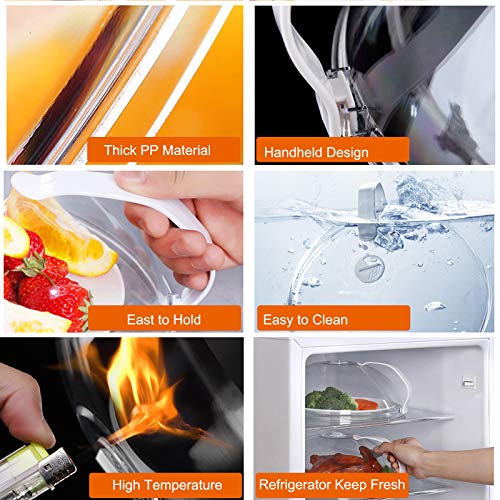 2 Pack Microwave Splatter Cover with Adjustable Steam Vents R987742