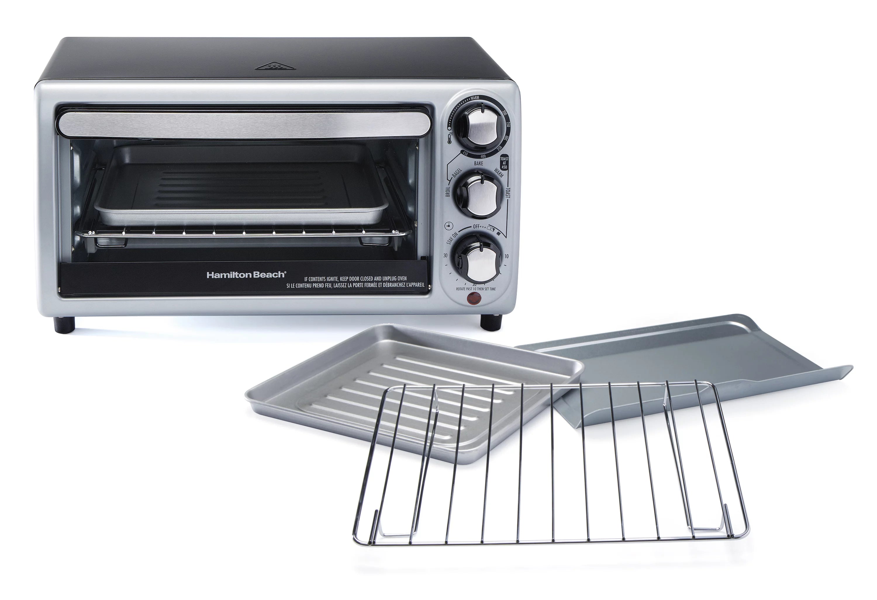 Stainless Steel Countertop Toaster Oven A9862