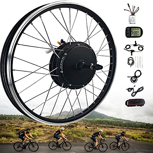 Electric Bike Conversion Kit 48V 1500W 26 inch Front Wheel Hub Motor G669312