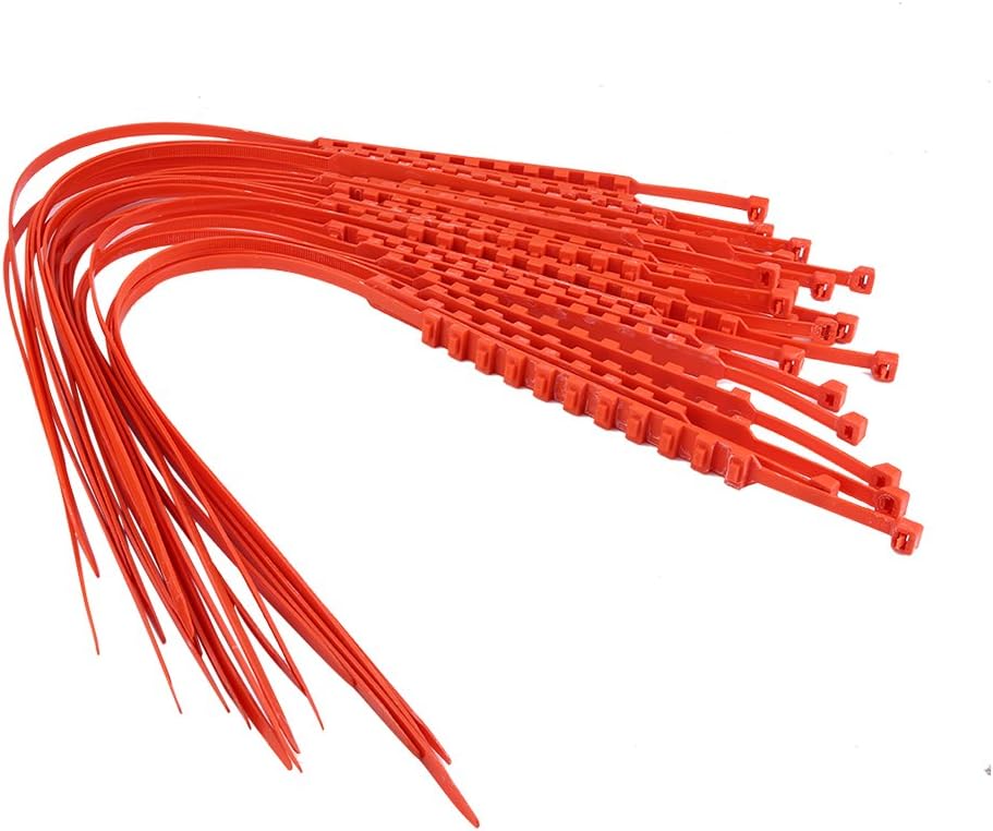 20pcs Nylon Anti Skid Tire Chains with Gloves D84118