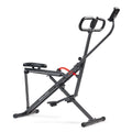 Smart Upright Row-N-Ride Exerciser, Squat Assist Trainer with Adjustable Resistance, Foldable F8828