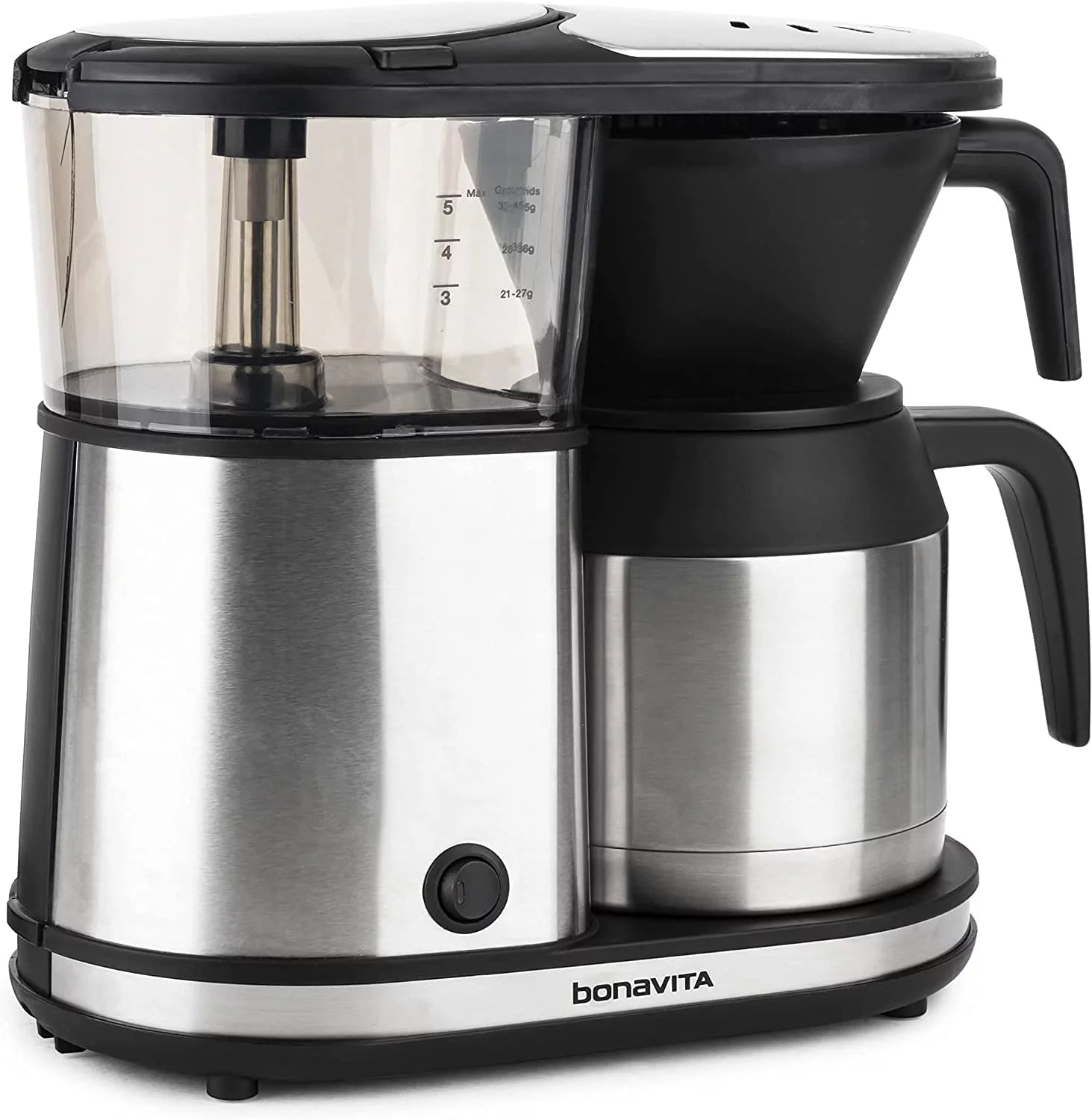 5 Cup Drip Coffee Maker with Double Wall Thermal Carafe U6011