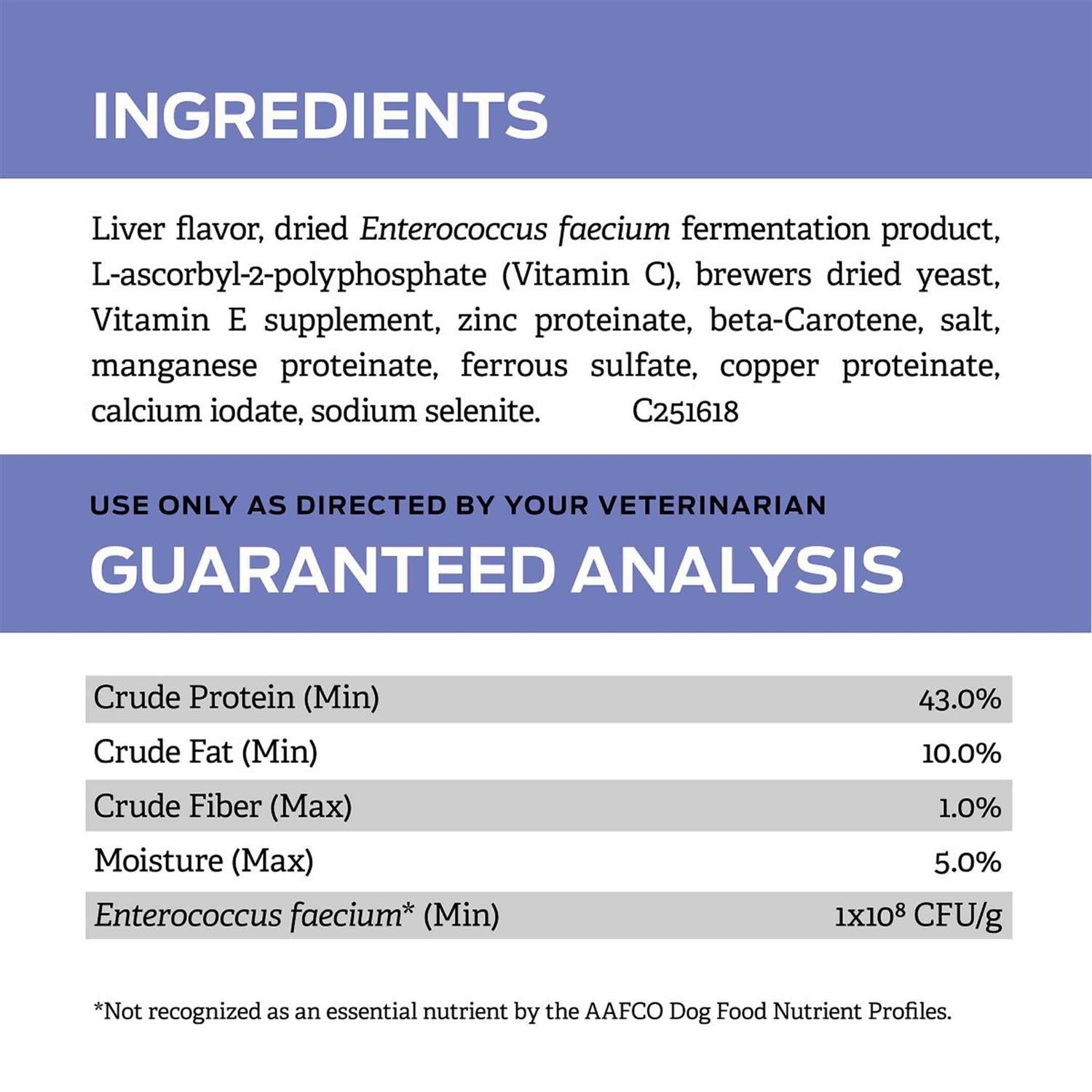 Canine Probiotic Supplement F72016