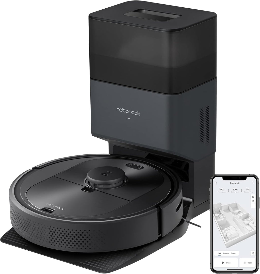 Robot Vacuum with Self-Empty Dock, 2700Pa Max Suction, 180mins Max Run-Time S85938