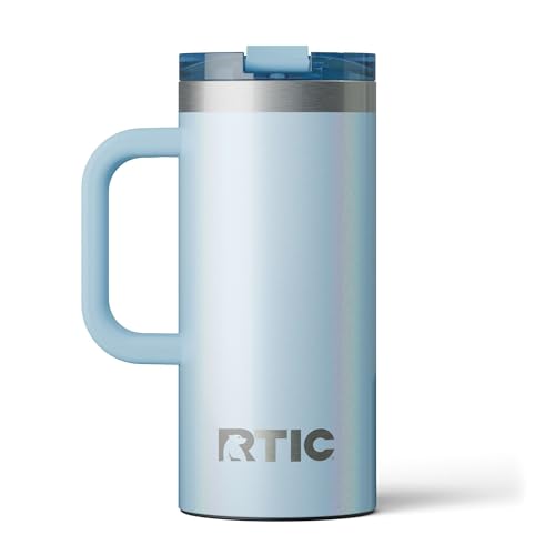 20oz Insulated Stainless Steel Travel Mug with Lid and Handle M58576