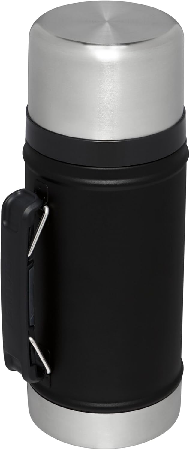 Matte Black 1.0qt Vacuum Insulated Stainless Steel Food Jar O954