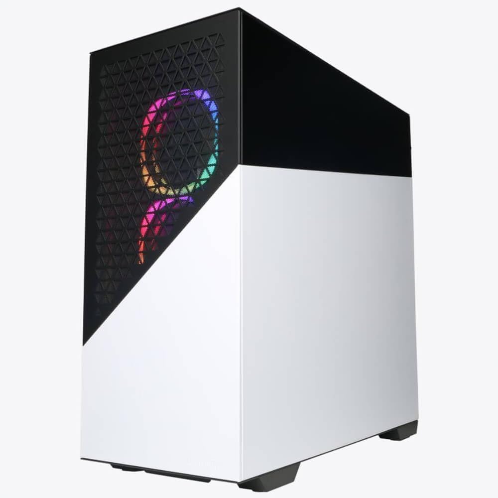 White AMD Ryzen 7 7700 32GB RAM 2TB SSD NVIDIA GeForce RTX 4060 Ti 16GB Windows 11 Home Gaming Desktop Computer R84348
