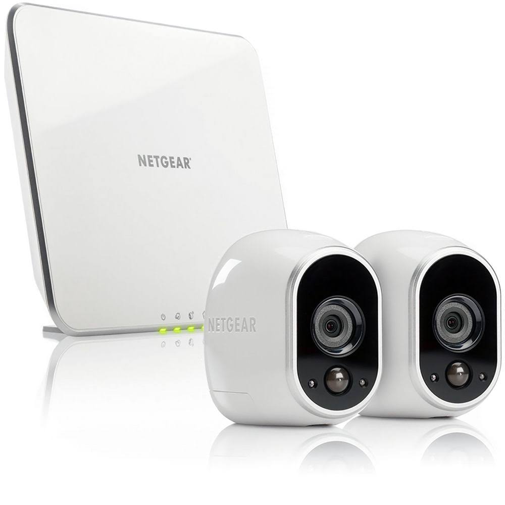 2 Wire Free HD Security Cameras with Night Vision N18664