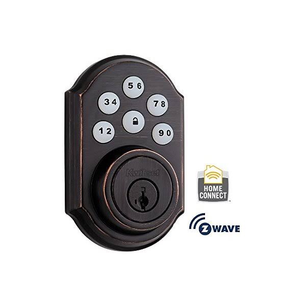 Bronze Electronic Touchpad Deadbolt N433