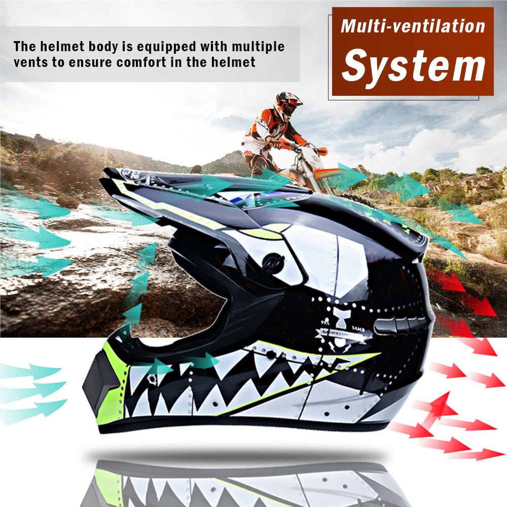 Full Face Motorcycle Crash Helmet Z5540