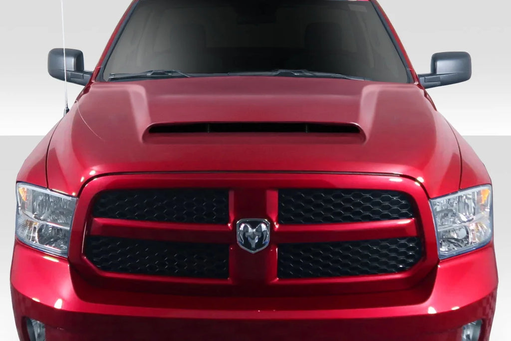 2009-2018 Dodge Ram 1500 Duraflex Demon Look Hood - 1 Piece U654591