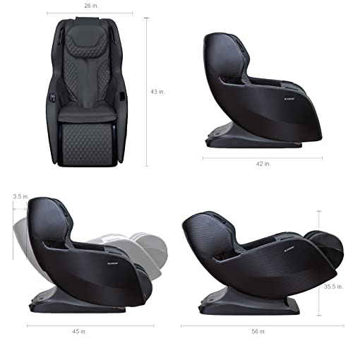 Black Zero Gravity Massage Recliner Chair T853