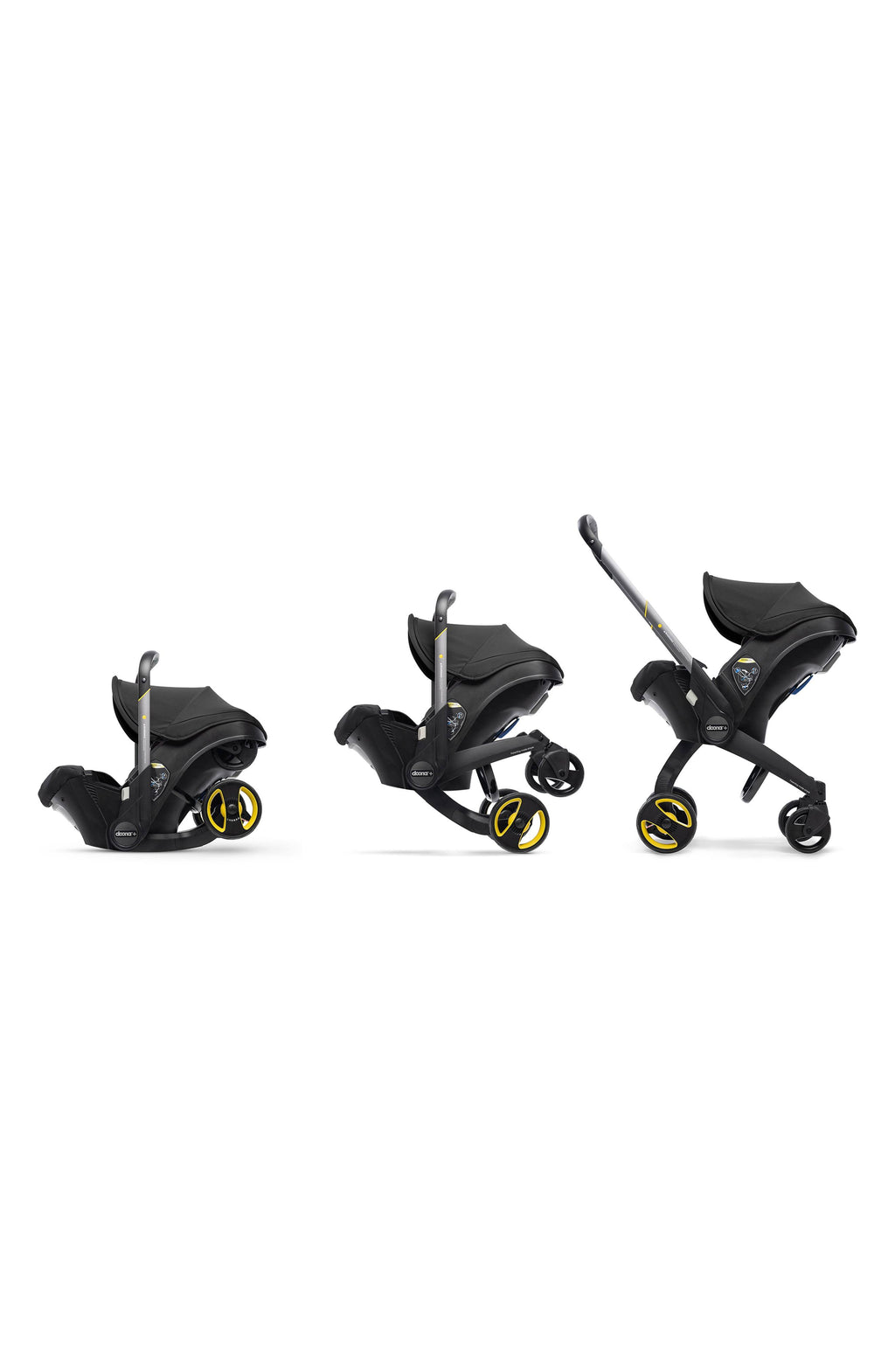 Nitro Black Infant Car Seat Stroller with Base L690