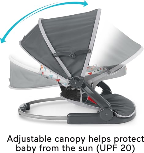 Travel Baby Chair Floor Seat with Snack Tray and Canopy L50916