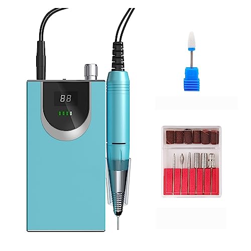 Portable Cordless Rechargeable Electric Nail Drill Machine A454