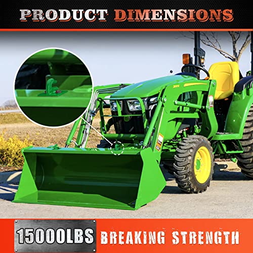 3/8" Forged Steel Bolt On Grab Hook with Backer Plate, Green P36409