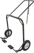 Black Ice Snowmobile Dolly Cart with Large Pneumatic Wheels V228