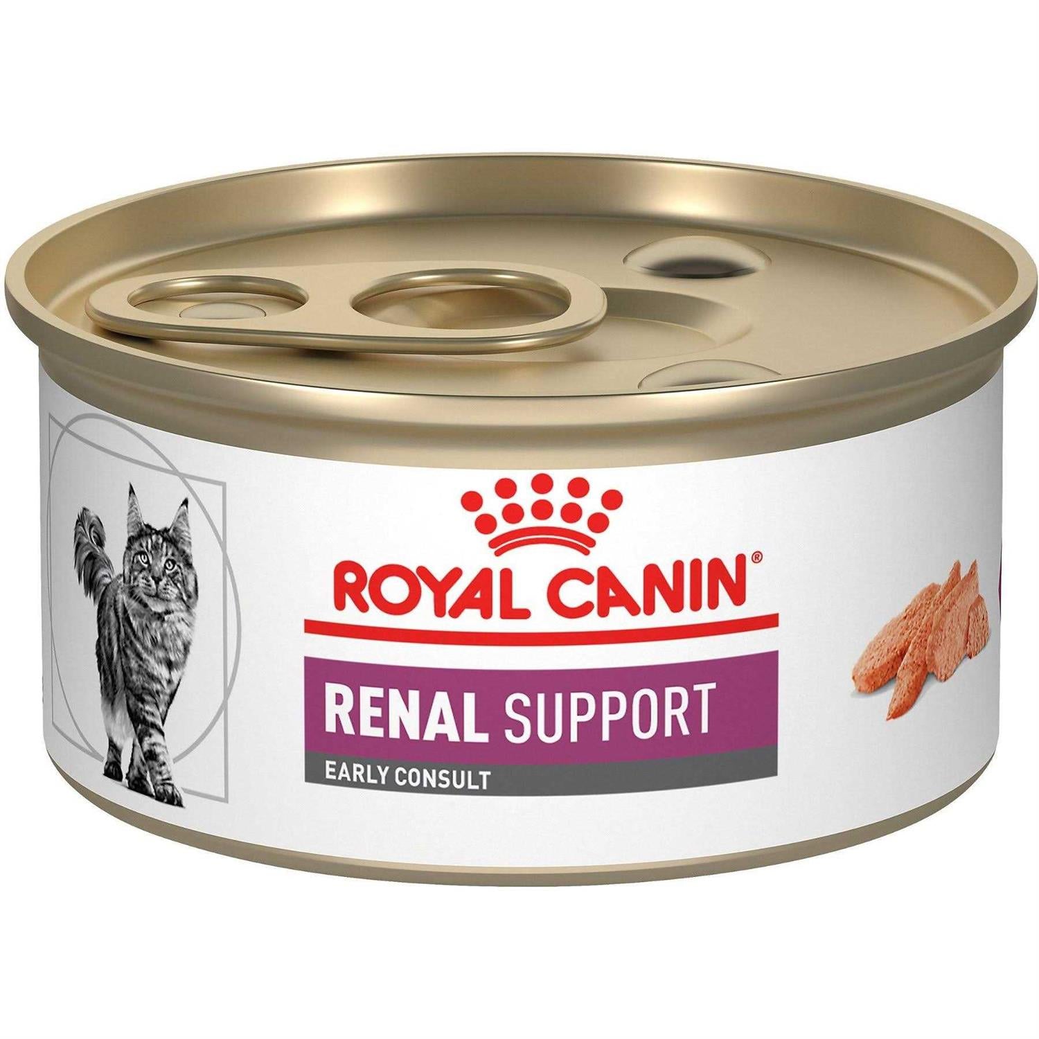 Veterinary Diet Adult Renal Support Loaf in Sauce Canned Cat Food R56606