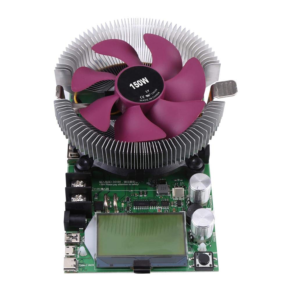 150W 200V 20A USB Adjustable Constant Current Electronic Load Battery Capacity Tester Module Power Meter P1508