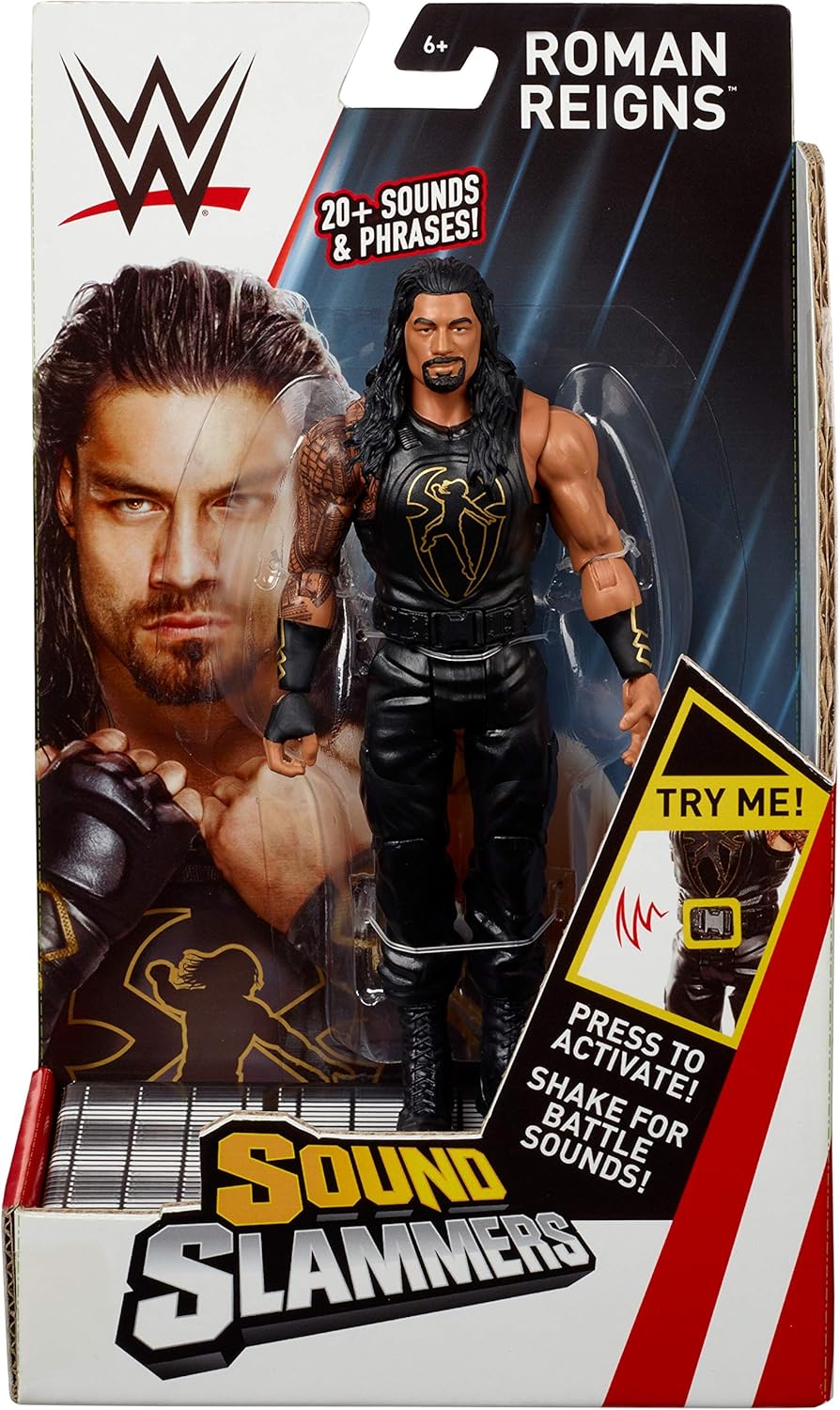 WWE Sound Slammers Roman Reigns Action Figure F554807