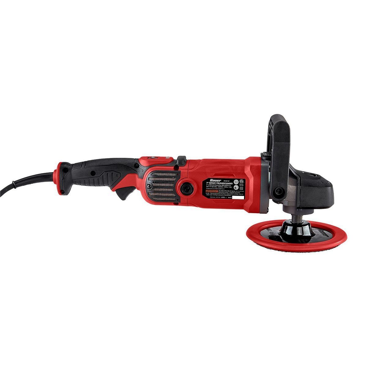 12 Amp 7 in. Variable-Speed Rotary Polisher Sander D929519