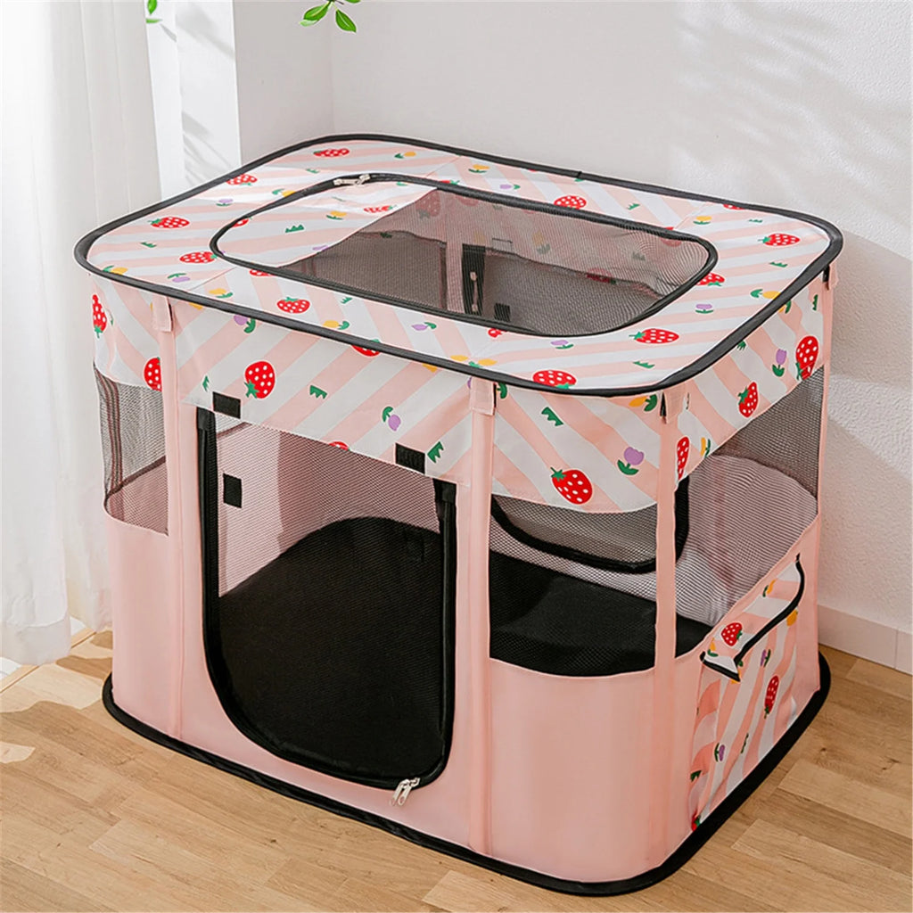 Cat Tent Outdoor Pet Enclosure Tent with Carry Bag D967728
