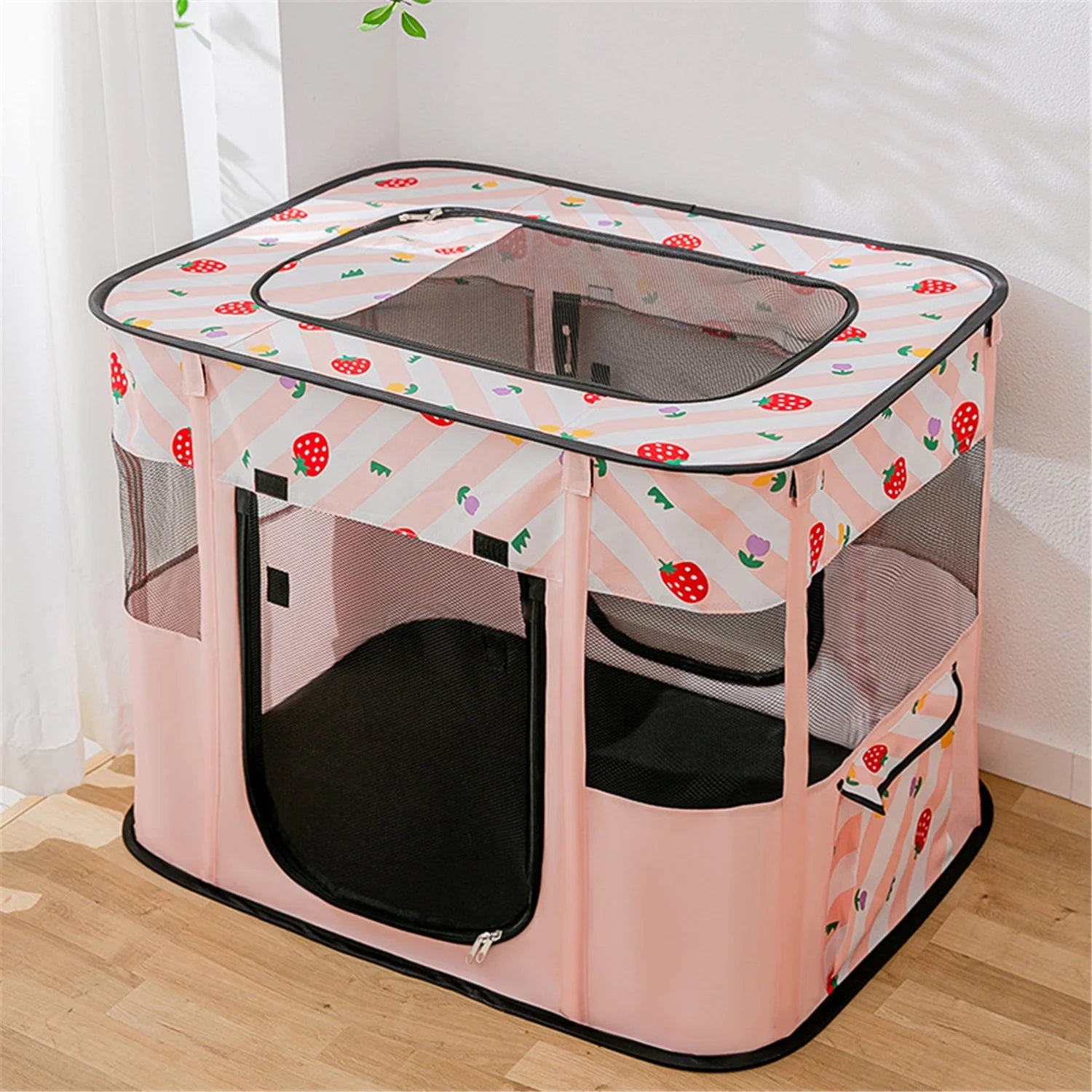 Cat Tent Outdoor Pet Enclosure Tent with Carry Bag D967728