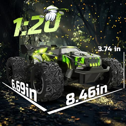 1:18 RC Monster Truck with 2 Batteries W92613