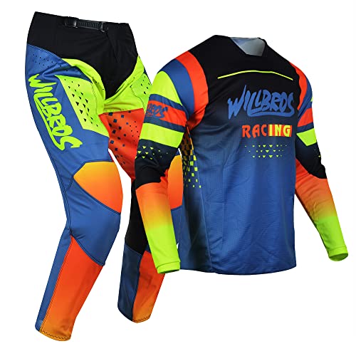 Motocross Jersey Pants Combo Dirt Bike MX Gear Set E569511