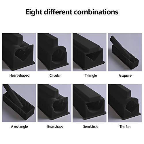 12pcs Sushi Maker Plastic Moulds Set B8038