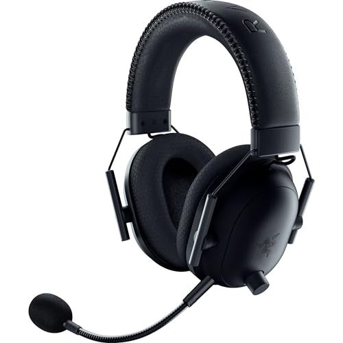 Black Wireless Gaming Headset with 50mm Drivers R61485