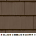 Double 7in. Straight Edge Shingles Siding Q37010