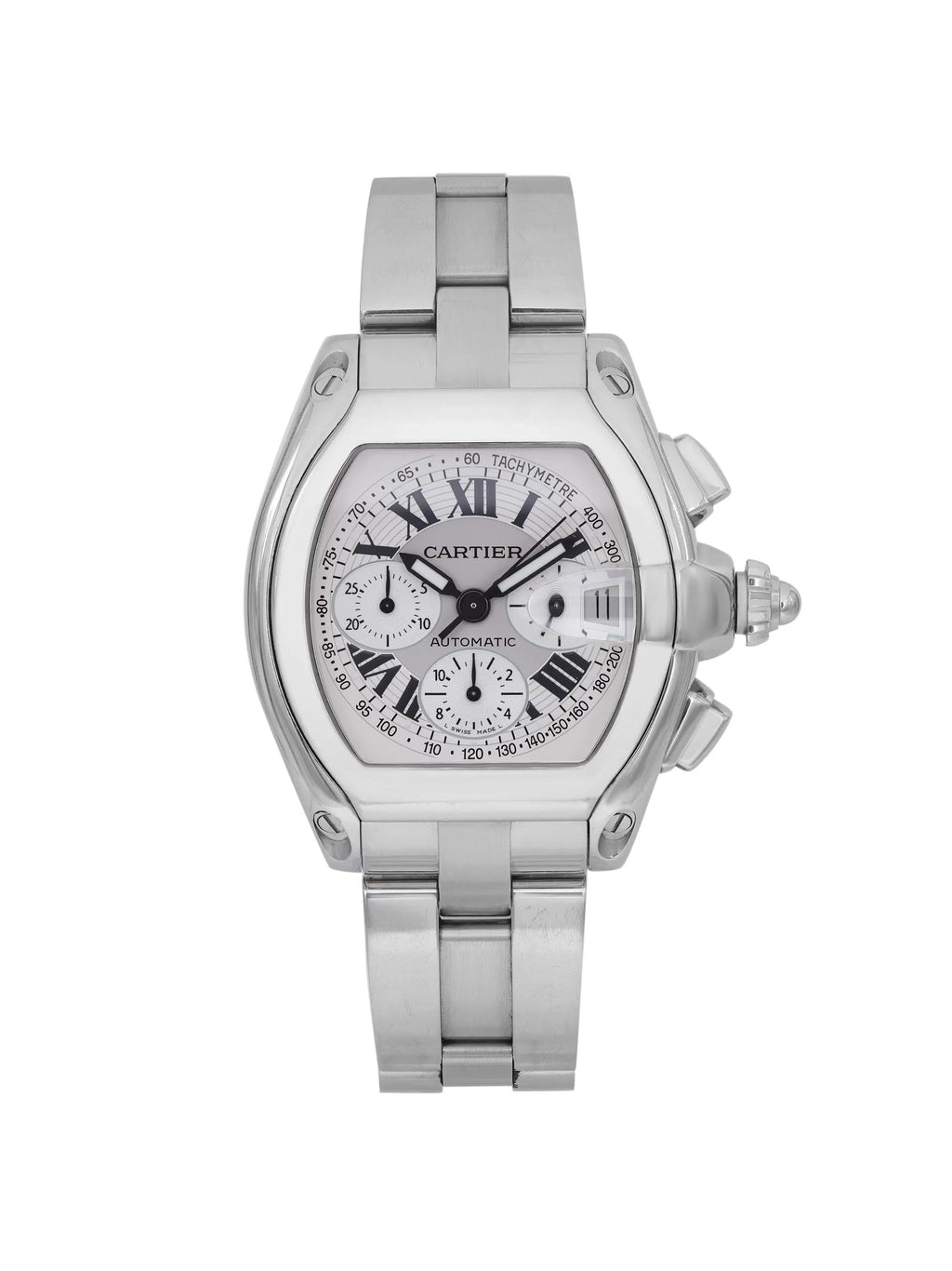 Steel Silver Dial Automatic Men Watch W8827