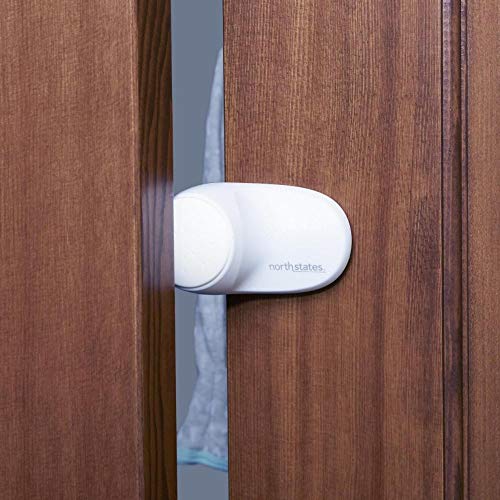 White Rotating Door Stopper V8975